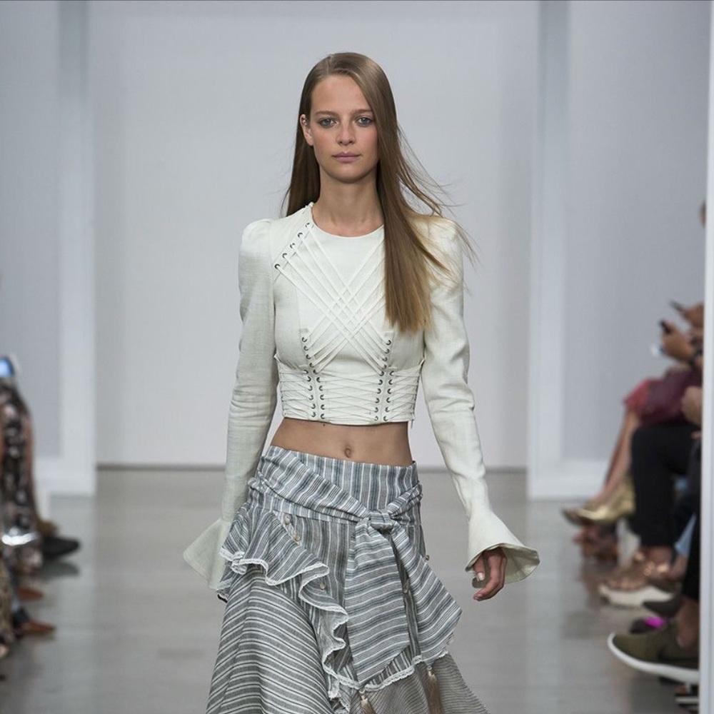 Zimmerman Lace Up Cavalier Top